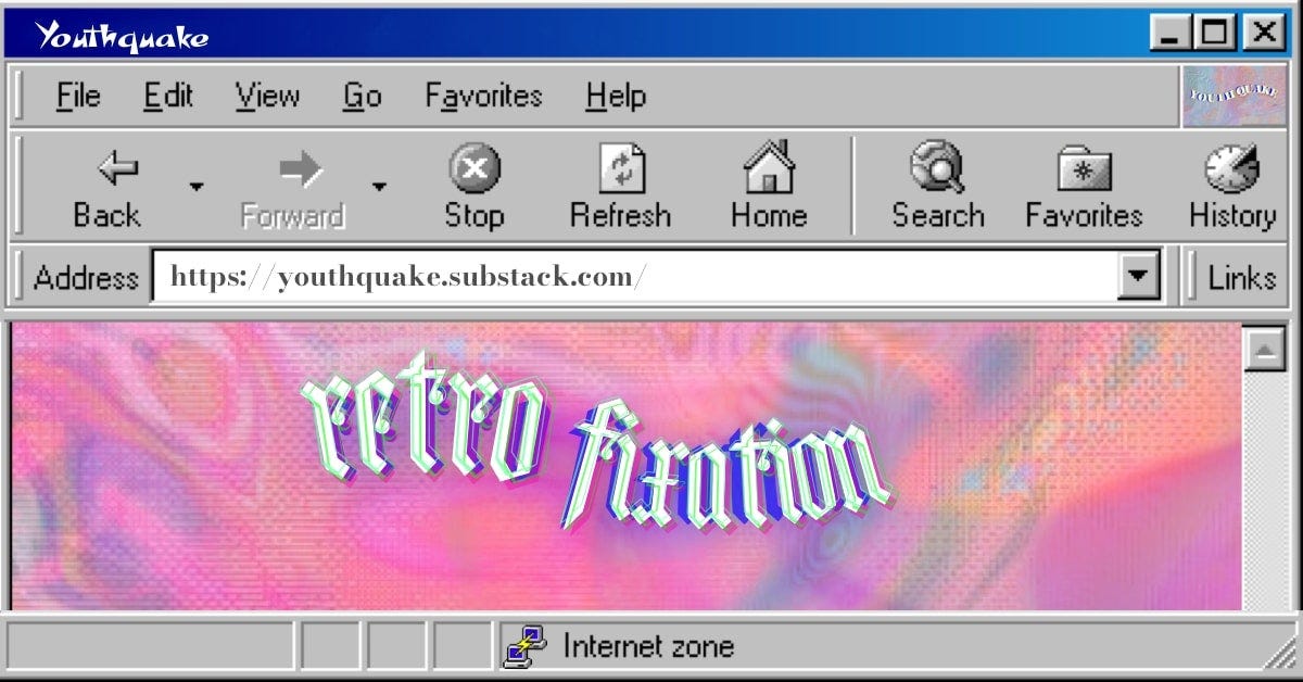 Youthquake's Retro Fixation logo