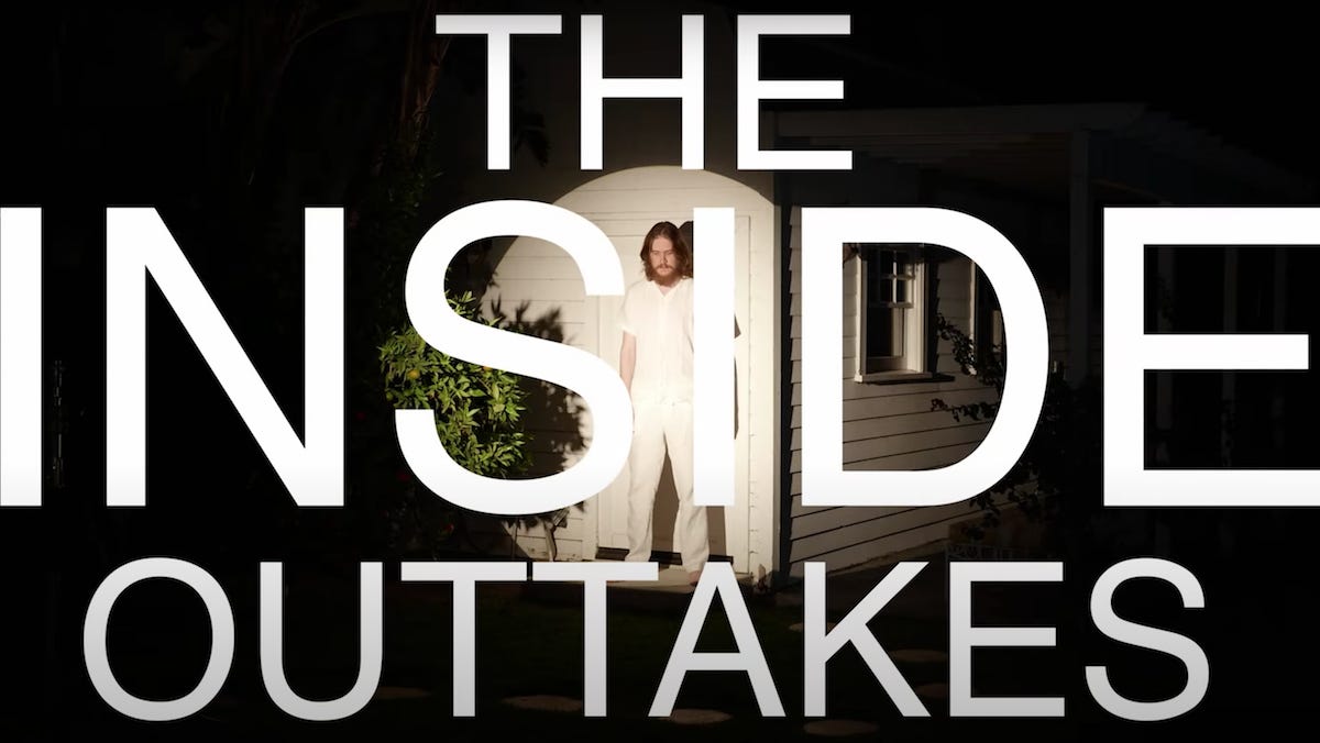 Bo Burnham's The Inside Outtakes title card