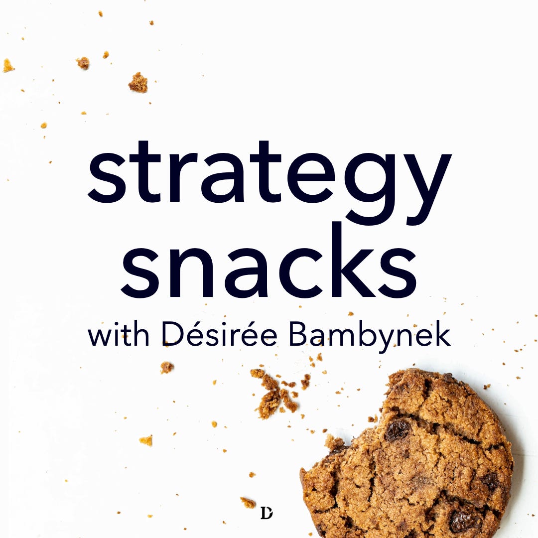 Strategy Snacks