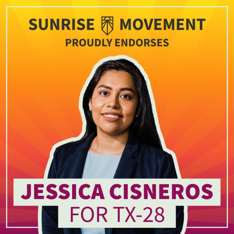 Jessica Cisneros for TX-28