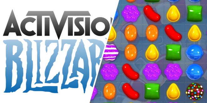 Activision Blizzard Acquires Candy Crush Developer for $5.9 Billion - mxdwn  Games