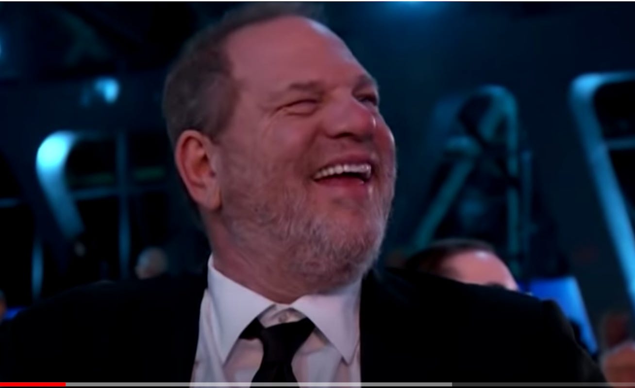 Harvey Weinstein at the Breakthrough Prize awards