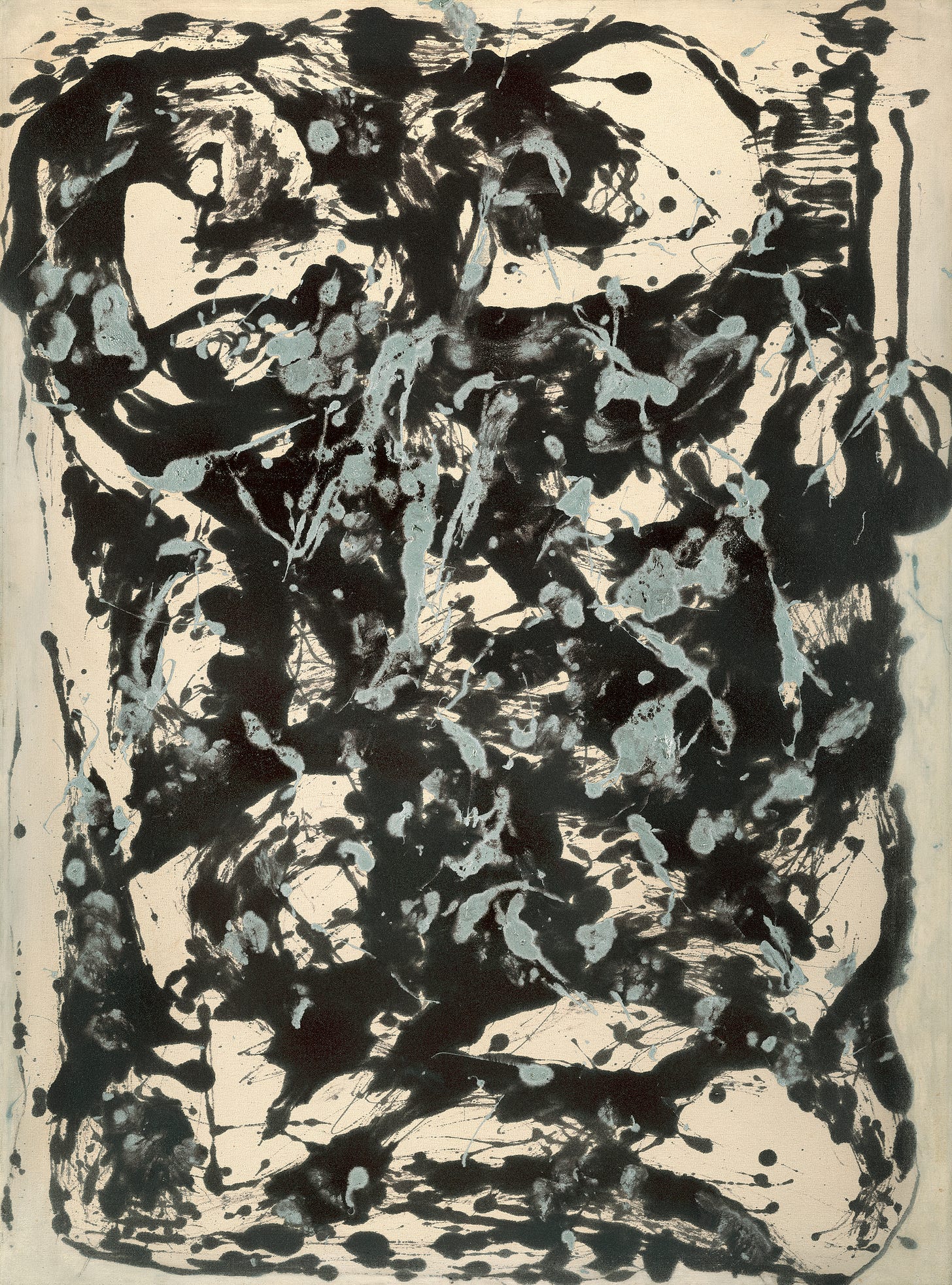 "Marrón y plata I", Jackson Pollock (1951)