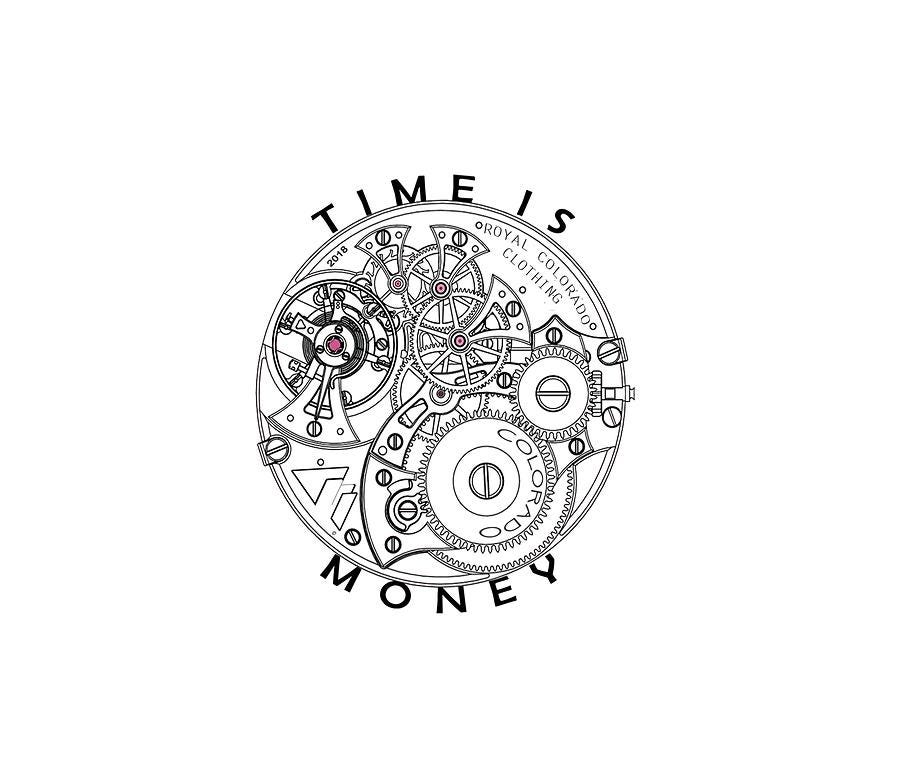 Time is Money Digital Art by Stevee Damian