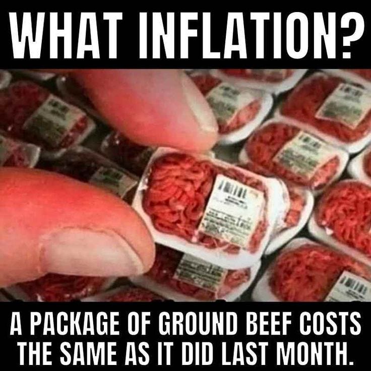 Inflation Memes in 2022 | Ground beef, Memes, Food