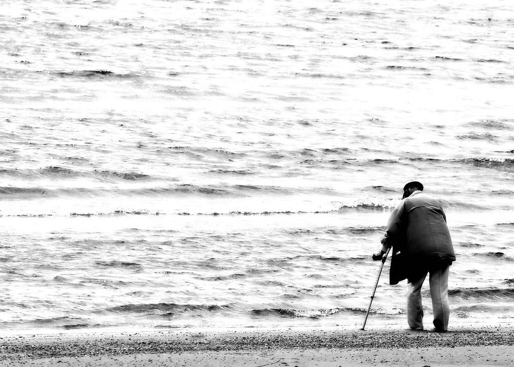 old man on a beach ii | ufopilot | Flickr