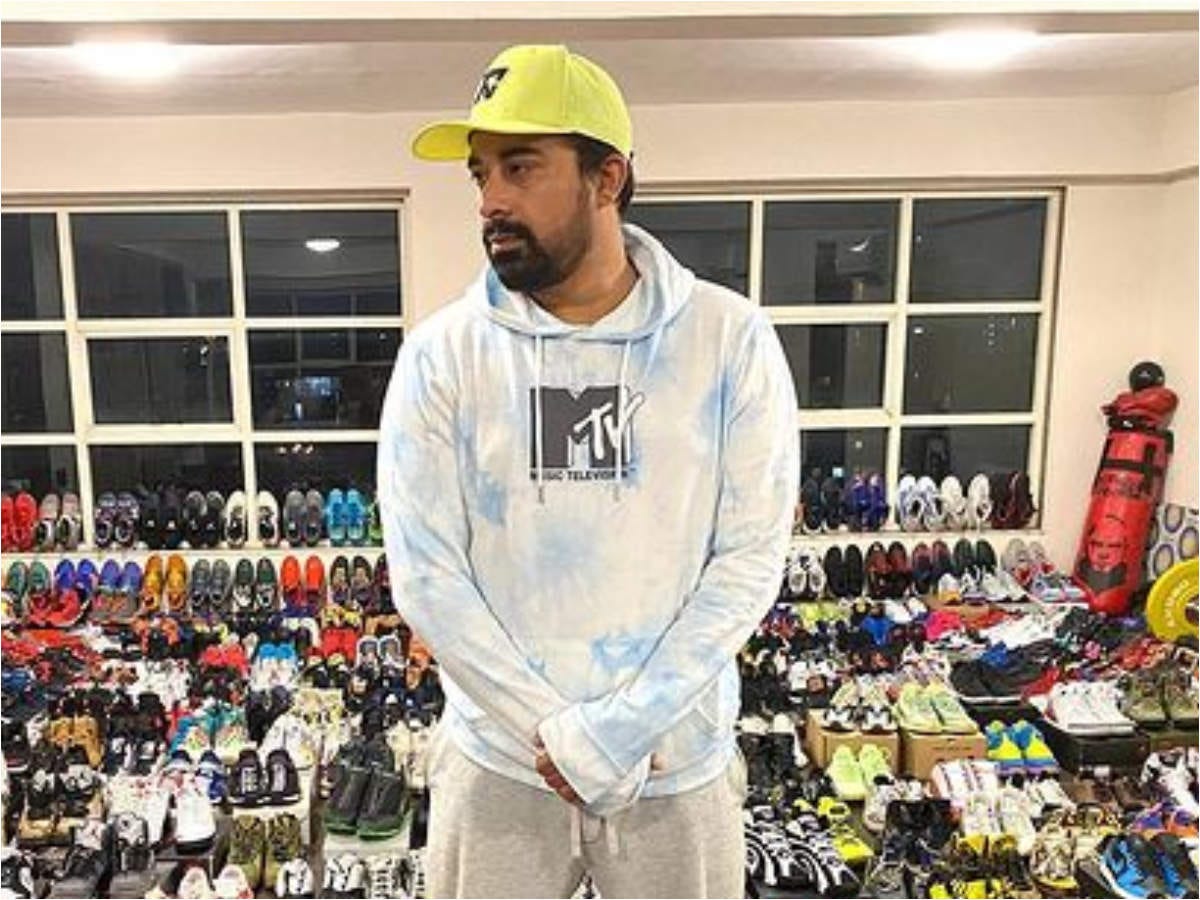 Splitsvilla 13 host Rannvijay Singha shows off his massive sneaker  collection; pics - Times of India