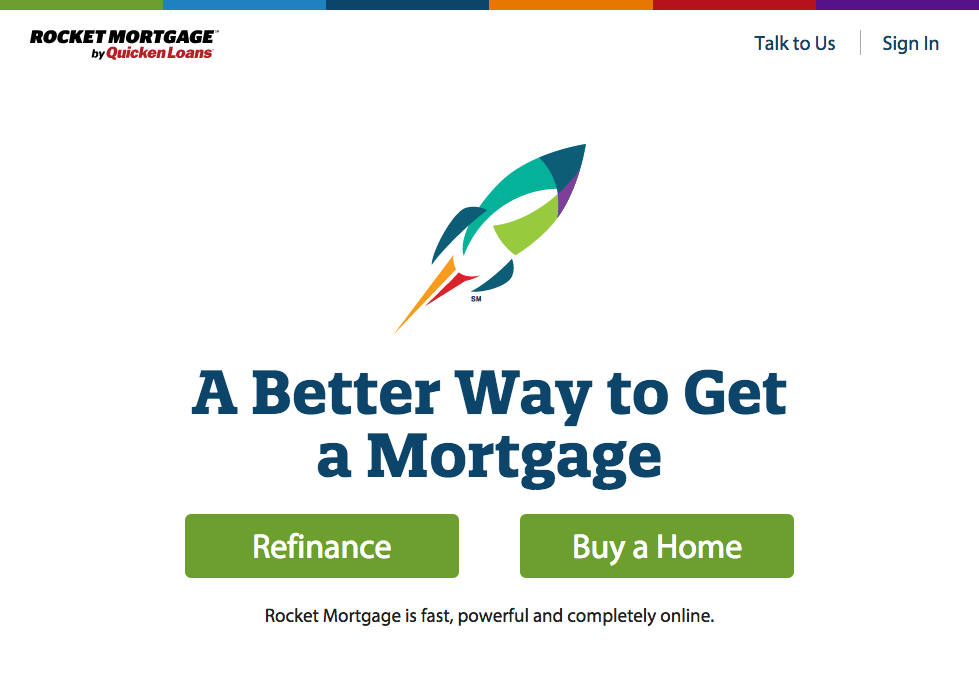 RM Screenshot 1-Home-Page | Quicken Loans Pressroom