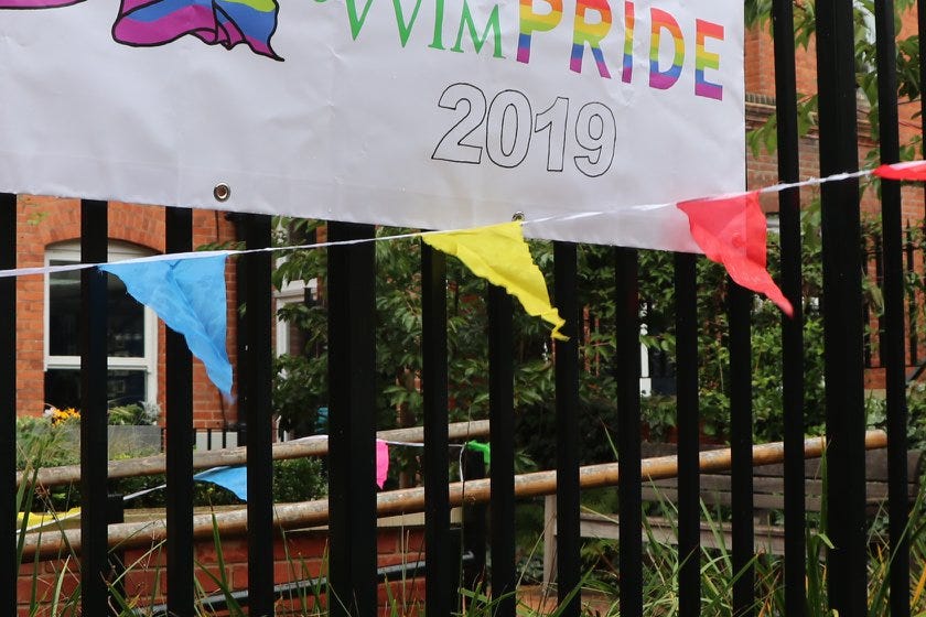 wimbledon high school gay pride