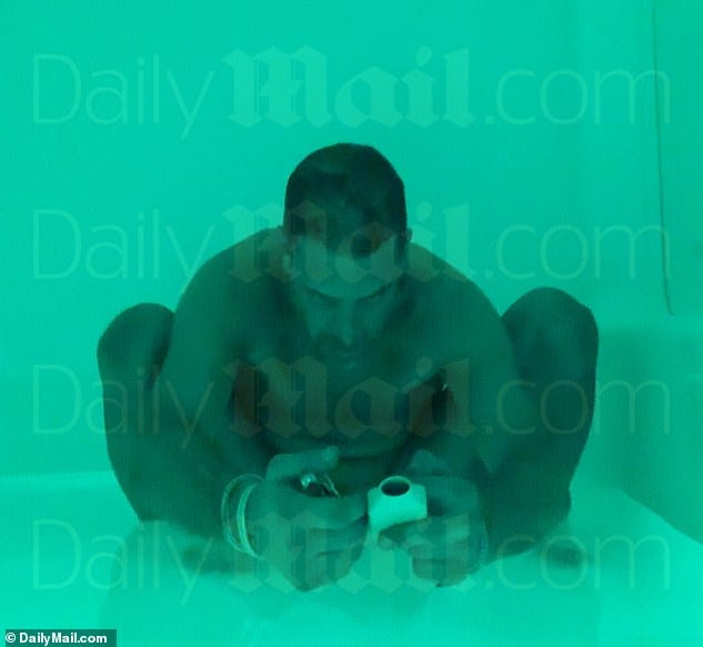 Last week, DailyMail.com released screengrabs from a video showing the first son, 52, smoking a crack pipe inside a deprivation tank while at a rehabilitation facility his father was paying for in 2019