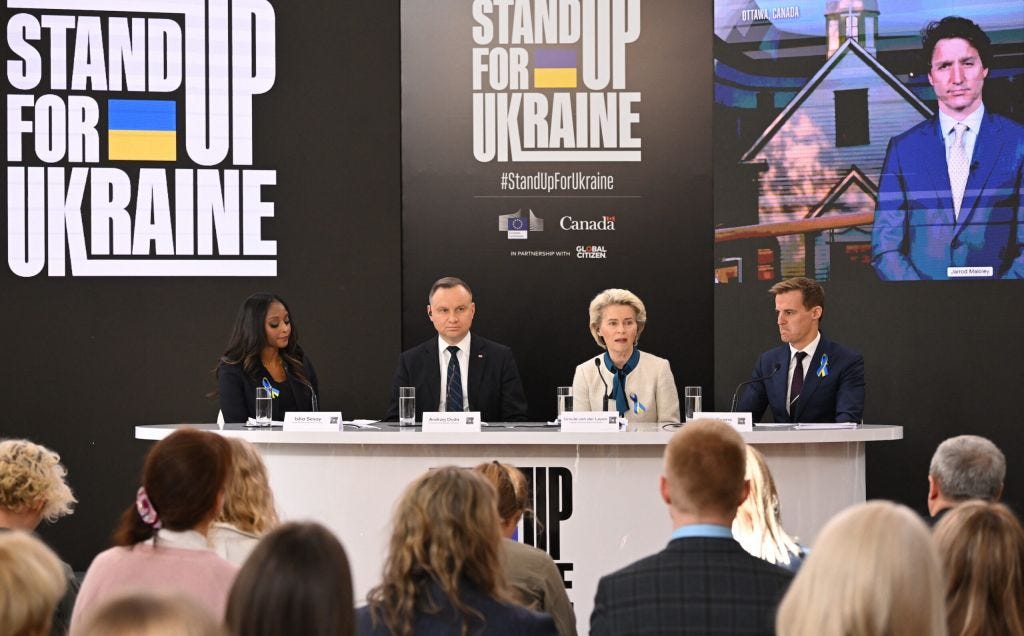 Stand Up For Ukraine: €9.1 billion pledged in support of internally  displaced and refugees - EU NEIGHBOURS east