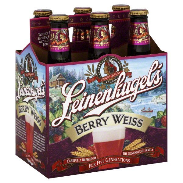 Leinenkugels Berry Weiss Beer 12 oz Bottles ‑ Shop Beer at H‑E‑B