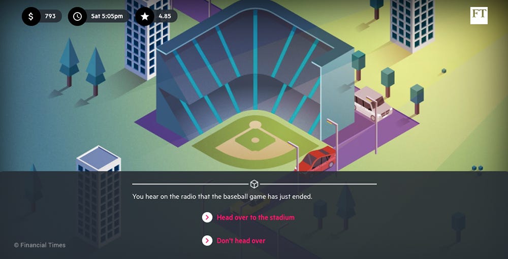 Financial Times - Uber Game