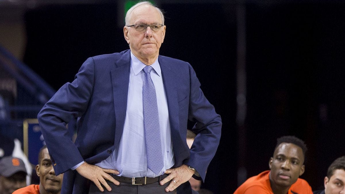 Syracuse coach Jim Boeheim hit and killed a man who was walking on the  interstate - Chicago Tribune
