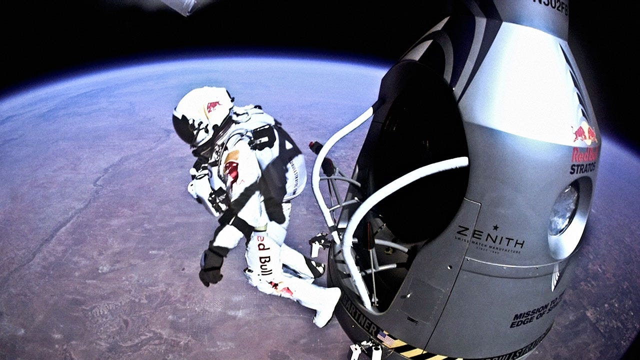 Skydiver Felix Baumgartner Celebrates Supersonic 'Space Jump' Anniversary  (Video) | Space