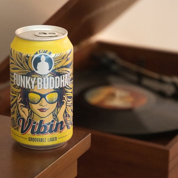 Vibin' Groovable Lager | Funky Buddha Brewery