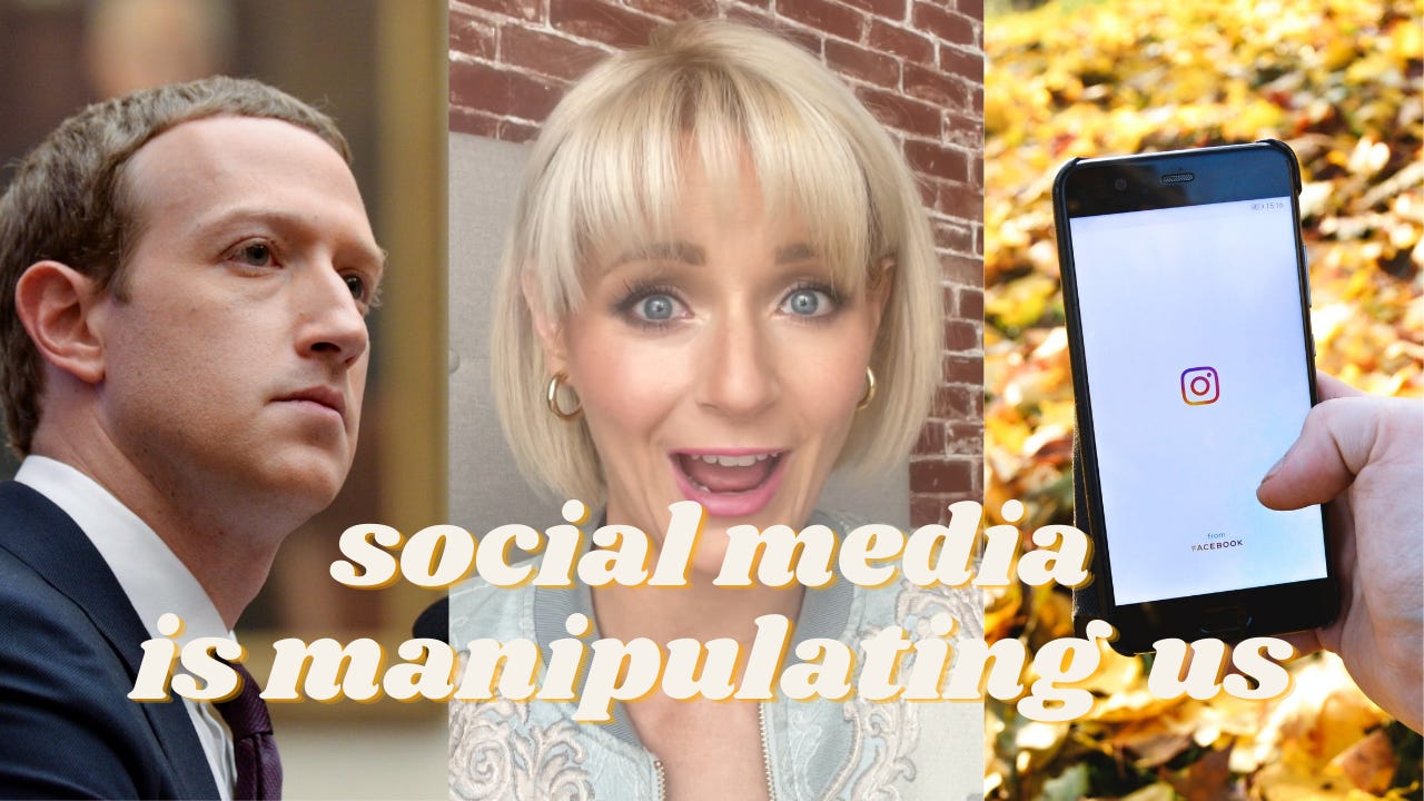 Social media is manipulating us