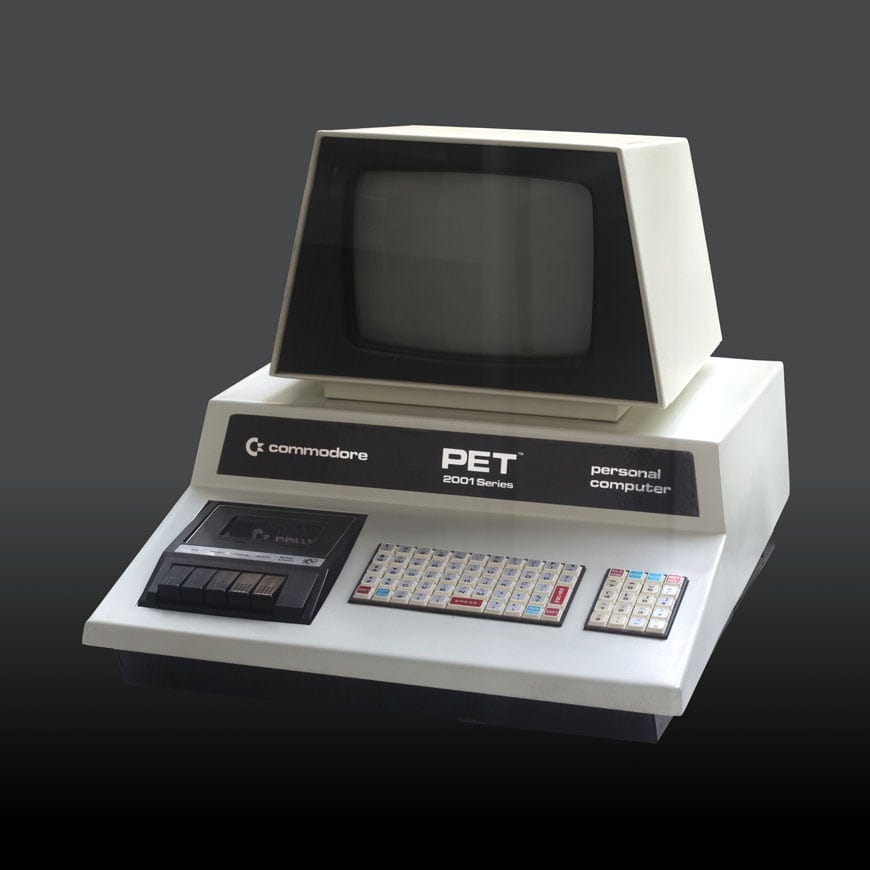 Computer design: Commodore PET 2001 (1977) | Inexhibit