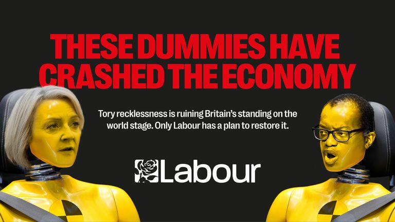 Labour launches attack on Conservatives with scathing adverts as party  gears up for general election | Politics News | Sky News