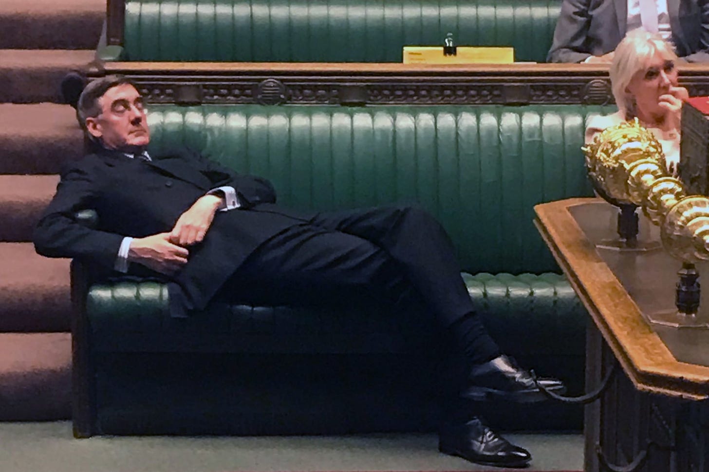 Jacob Rees-Mogg Takes Brexit Lying Down - The New York Times