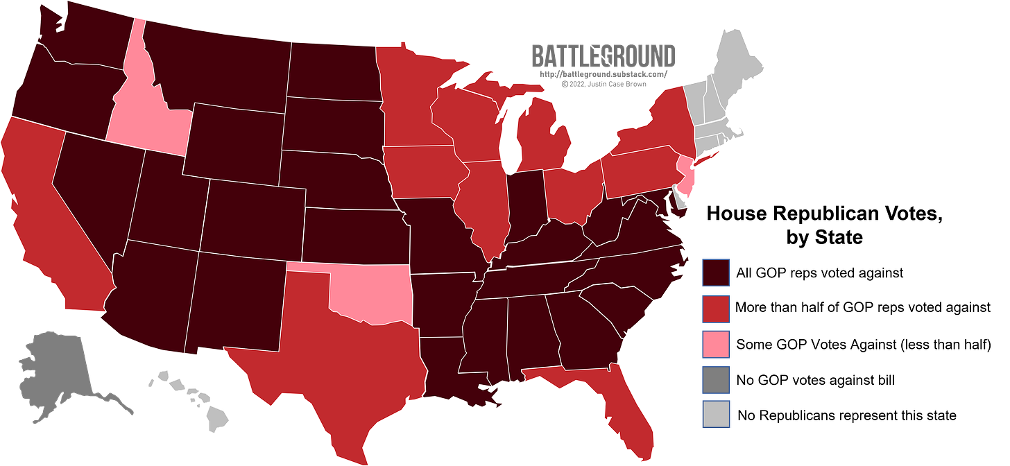 VAWA vote map