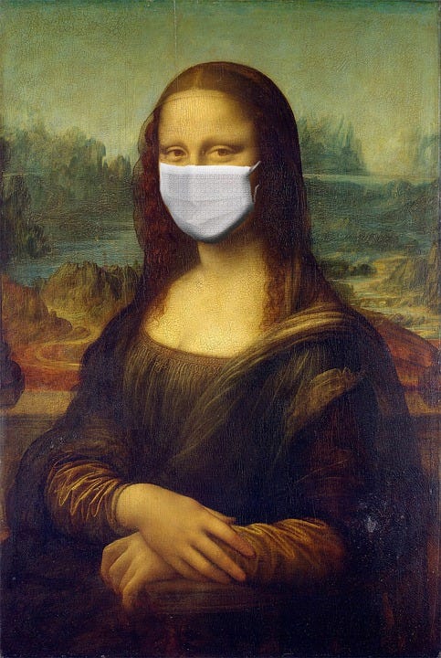 Free illustrations of Mona lisa