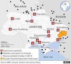 Ukraine invasion: Russia's attack in maps - BBC News