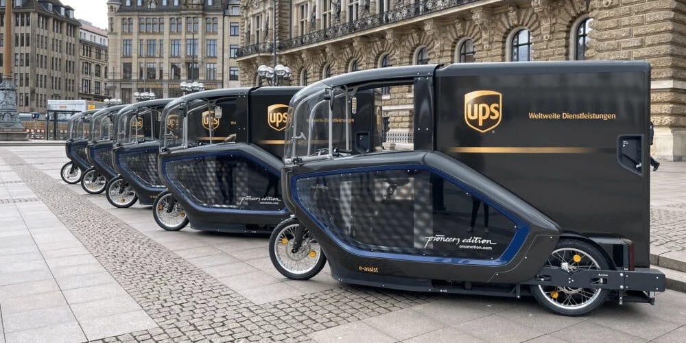 UPS orders e-cargo bikes from Onomotion