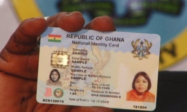 The Ghana Card Will Replace NHIS Cards by December 2021