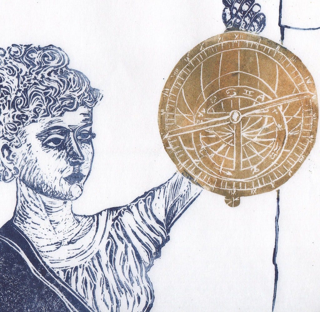 Hypatia detail of astrolabe | Hypatia was the earliest woman… | Flickr