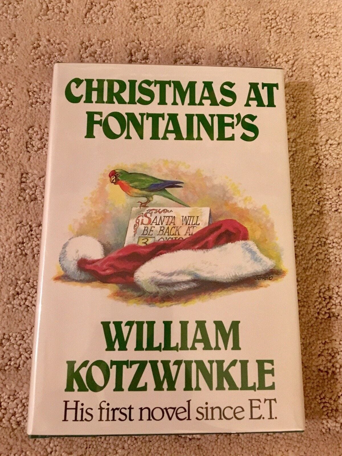 Christmas at Fontaine's by William Kotzwinkle (1982, Other) for sale online  | eBay