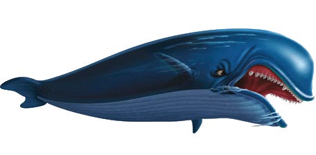 Image result for evil whale
