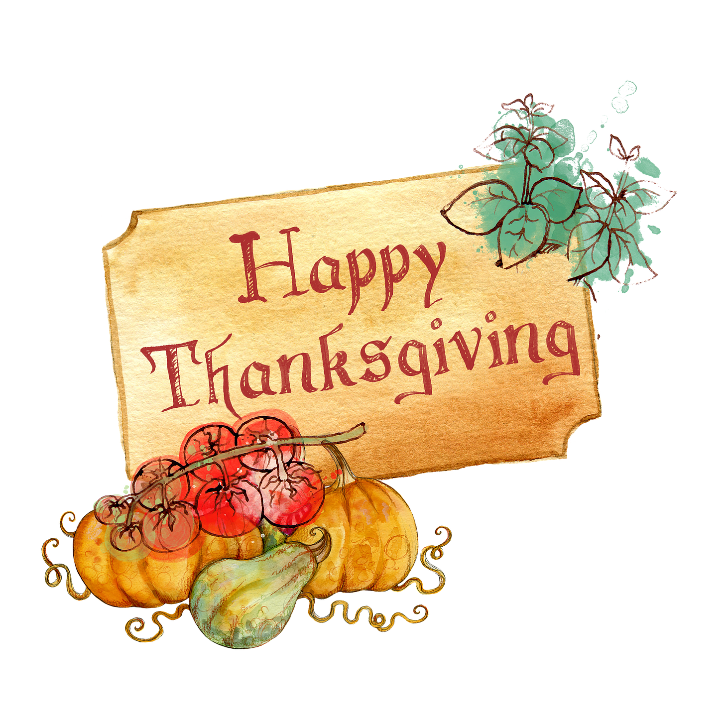 Happy Thanksgiving Image from Pixabay