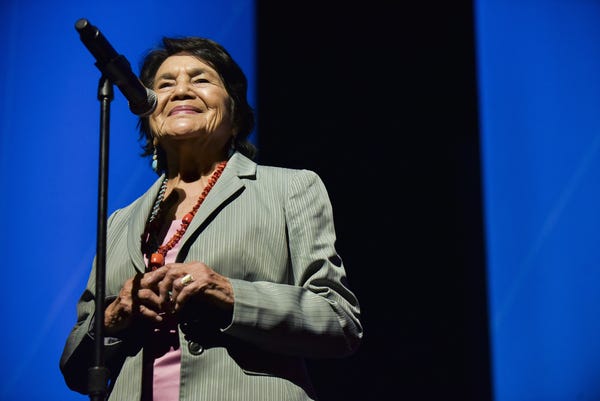 1.) AL DÍA News: Dolores Huerta to Latinos: Vote and participate in the Census