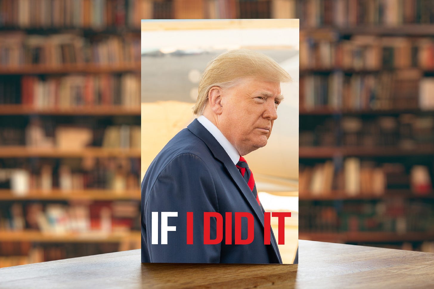 A copy of Donald Trump's book 'If I Did It" A copy of Donald Trump's book 'If I Did It"