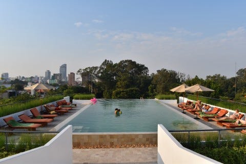 Penh House: One of the new crop of excellent places to stay in the city. Photo: Stuart McDonald