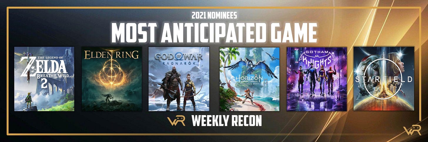 Weekly Recon: Video Game Awards 2022 - WEEKLY RECON