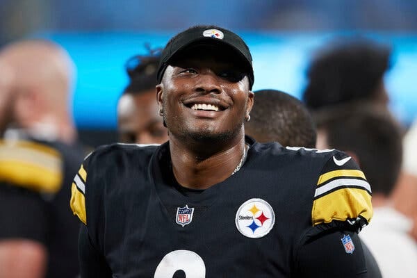 “Dwayne was a great teammate but even more so a tremendous friend to so many. I am truly heartbroken,” said Steelers Coach Mike Tomlin of Haskins, who joined Pittsburgh in 2021.  