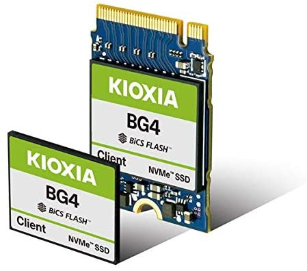 Kioxia SSD Interne NVMe PCIe M.2 22330 BG4 256 GB M.2 NVMe PCIe 3.0 x4  KBG40ZNS256G: Amazon.fr: High-tech