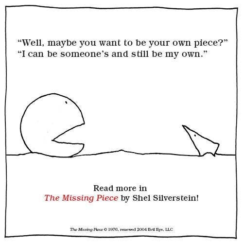 The Missing Piece | Books I Love | Pinterest | The o'jays, Shel silverstein and The missing