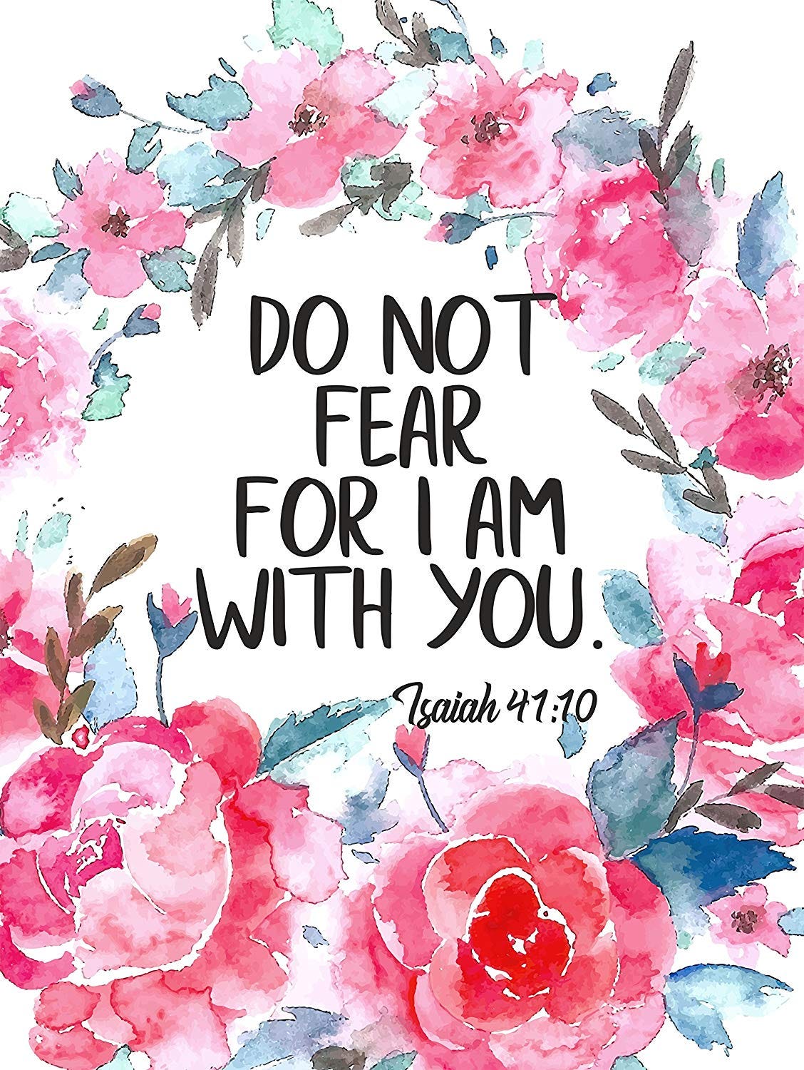 Buy Do Not Fear for I am with You Isaiah 41:10 Bible Verse ...