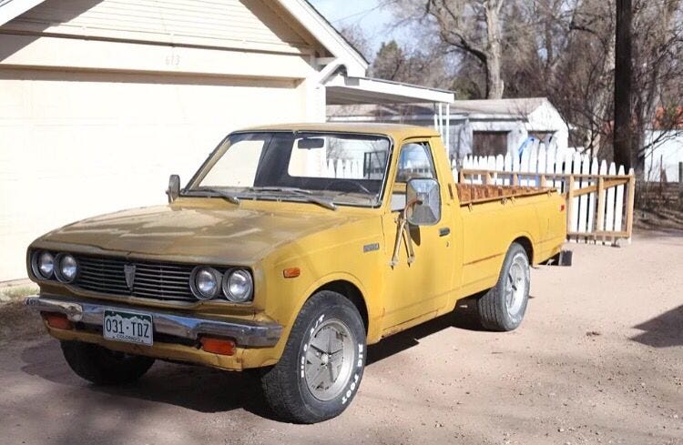 1975 Toyota Hilux // For Sale - 4 speed manual 20R engine 71k ...