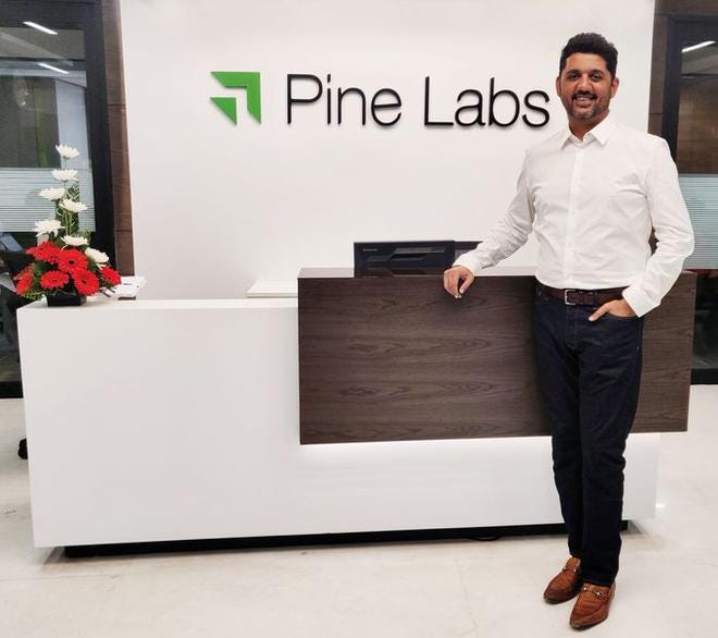 Amrish Rau, CEO of Pine Labs