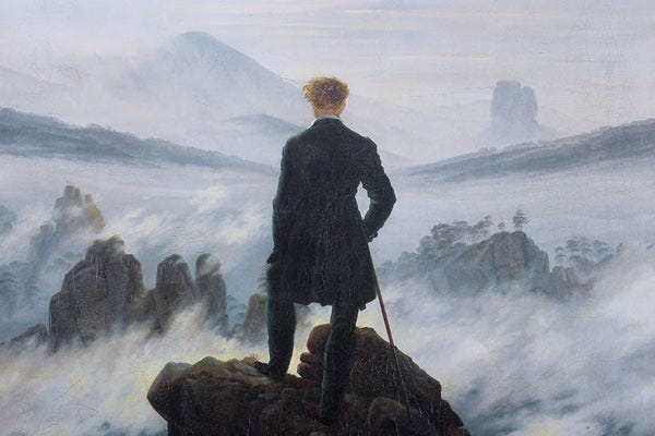 ▷ Caspar David Friedrich · The Tragedy of the Landscape
