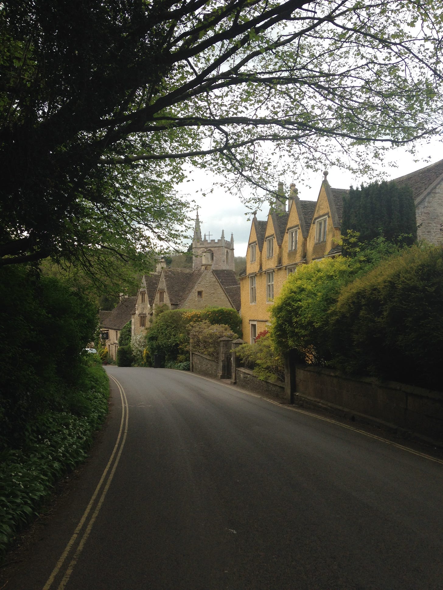 Castle Combe with it's very old buildings