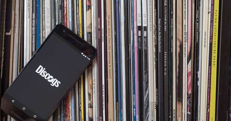 Discogs phone records