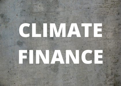 POLITICAL CLIMATE finance
