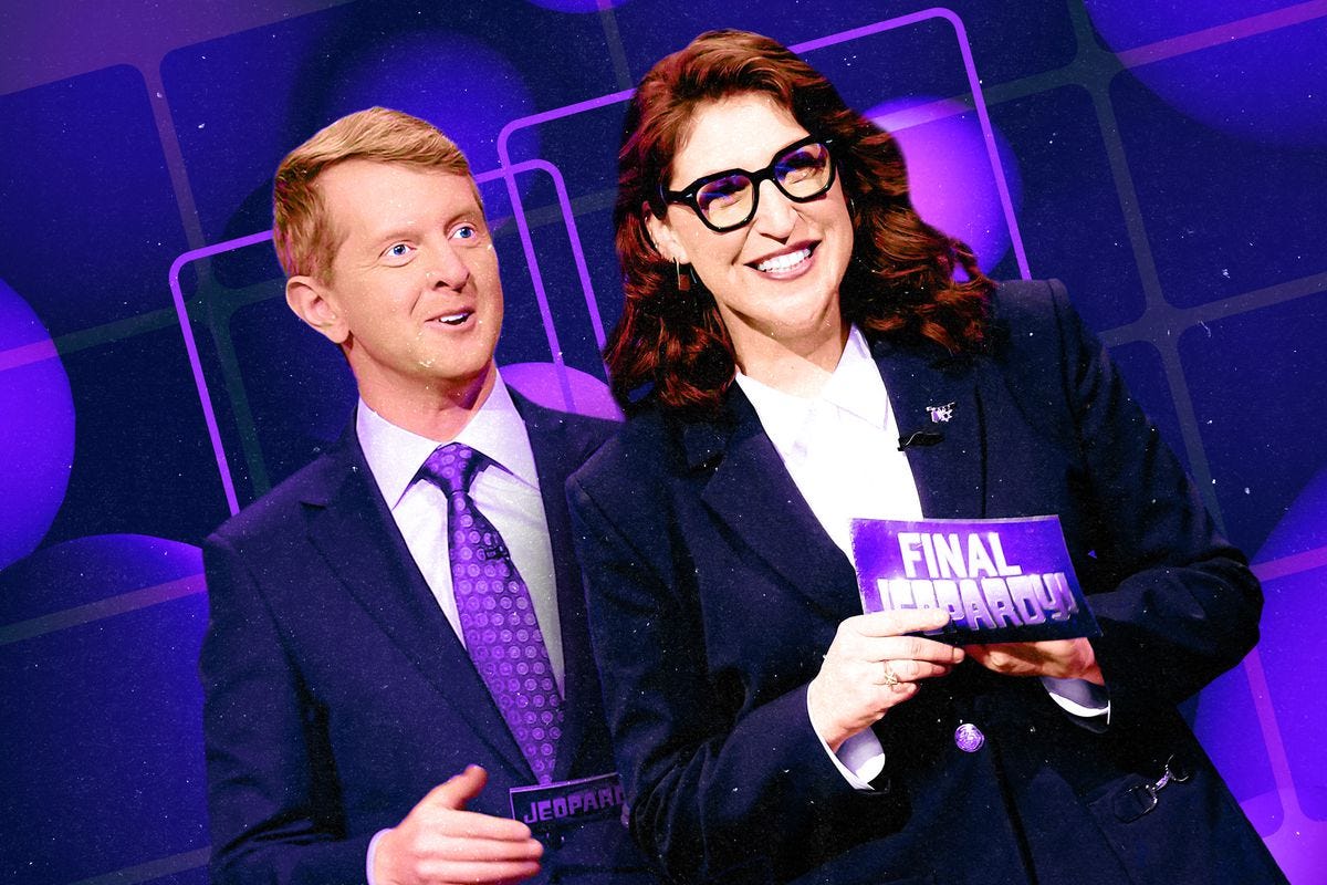 Jeopardy' Is Sticking With Ken Jennings and Mayim Bialik as Hosts - The  Ringer