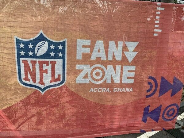 NFL Hosts Its First Fan Zone In Ghana 