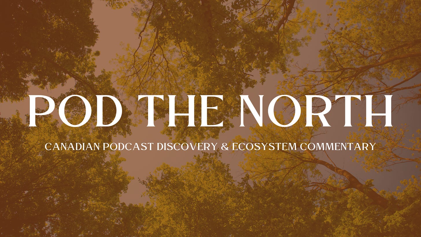 Pod the North: Canadian Podcast Discovery and Ecosystem Commentary